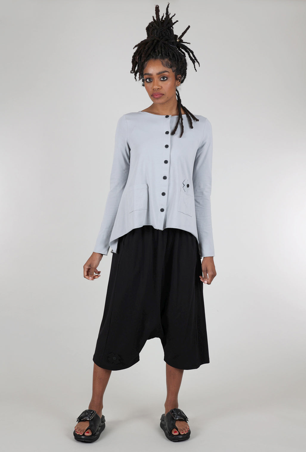 Pluslavie A Jardigan, Light Gray