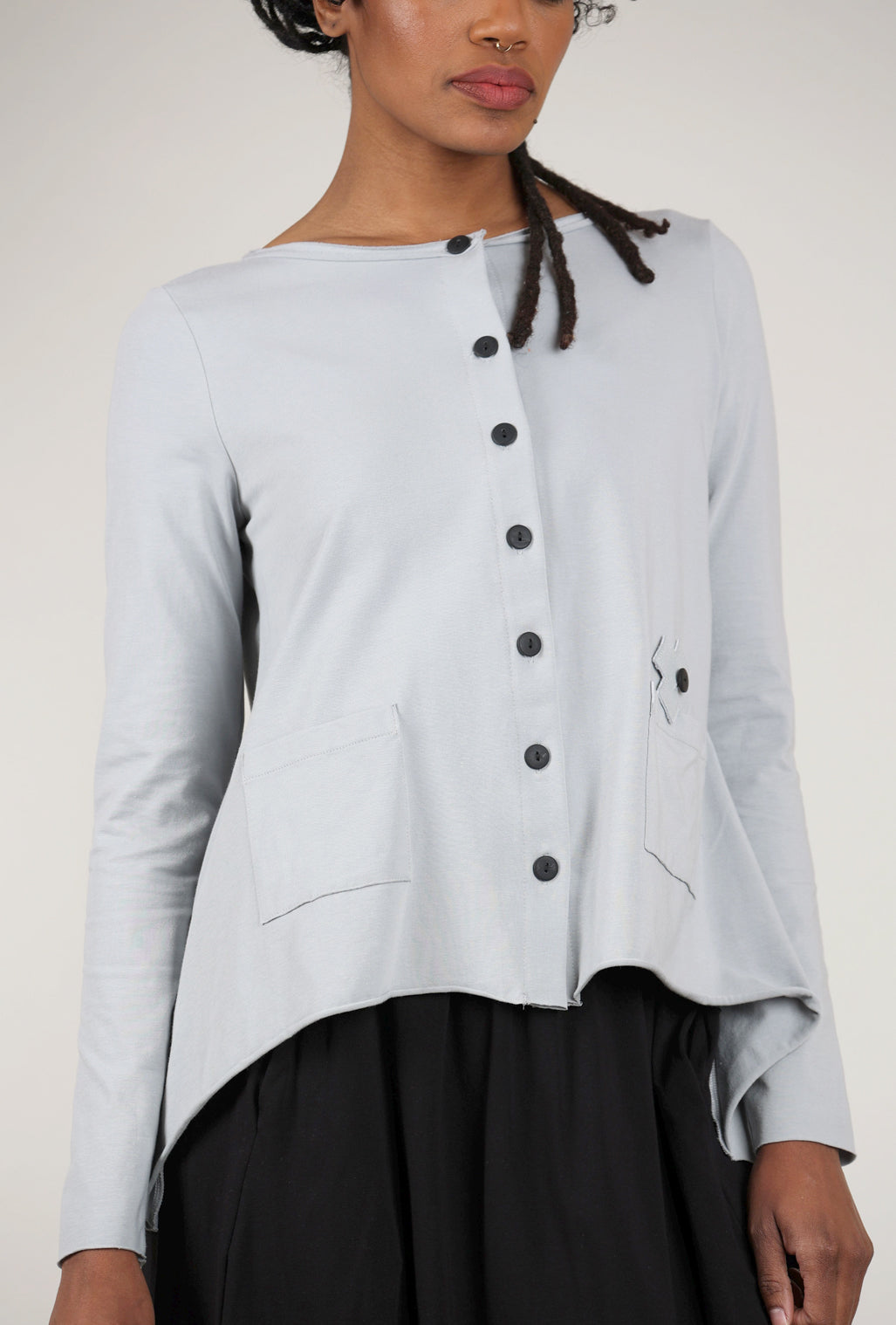 Pluslavie A Jardigan, Light Gray