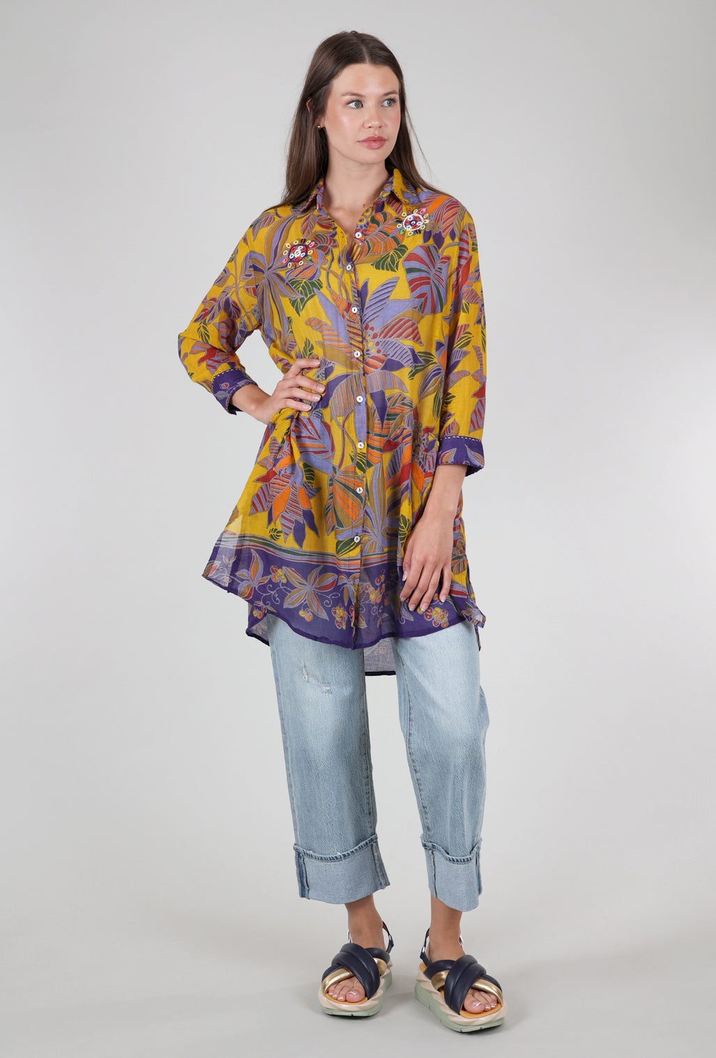 Pistola Cassie Cuffed Crop, Panorama Vintage