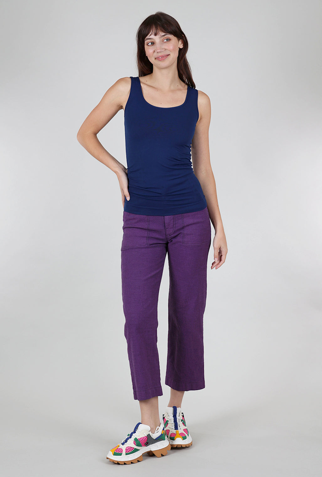 Tees by Tina TbT Smooth Tank, Marine Navy