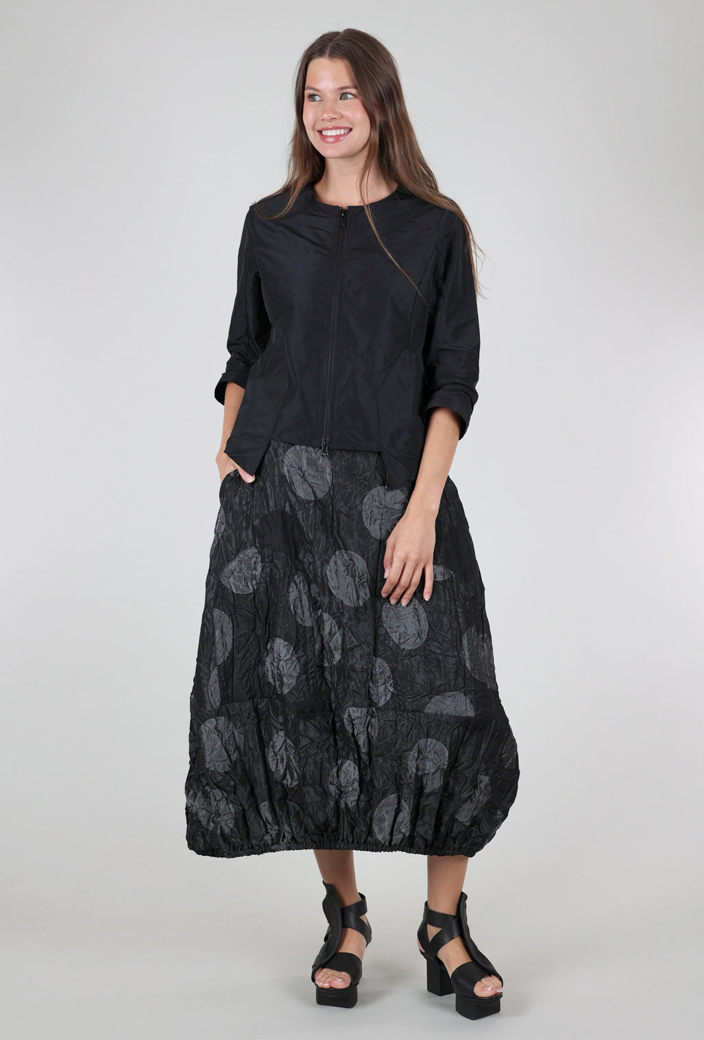 Kozan Adley Skirt, Black Dime