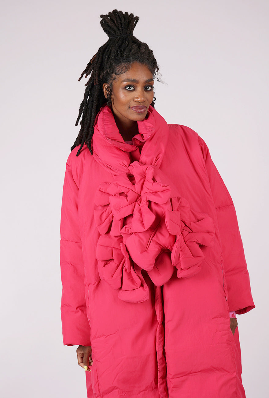 Rundholz Petal Puffer Scarf, Lotus