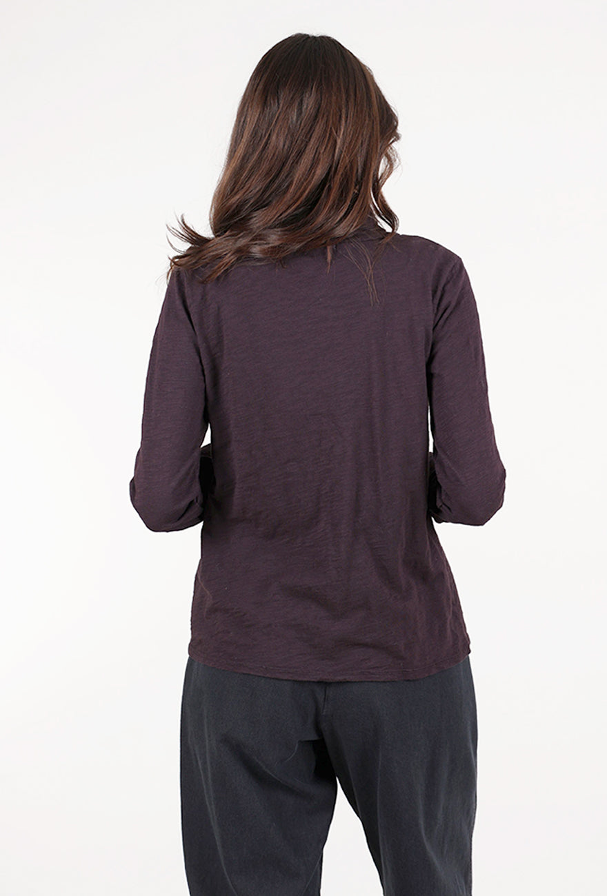 Mododoc Slub Turtleneck, Caviar