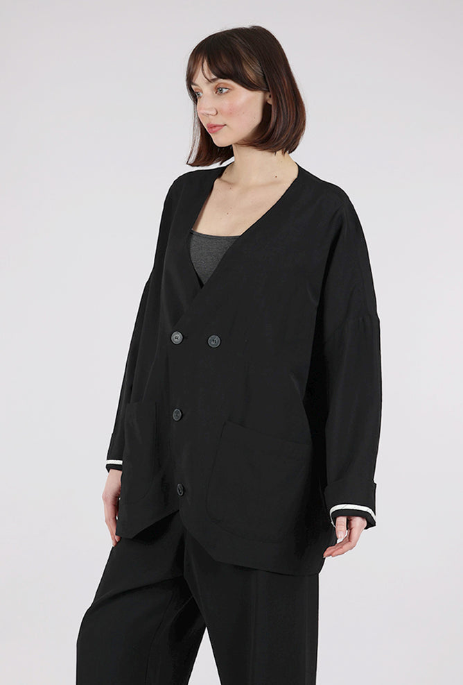 La Vaca Loca Estrellas Jacket, Old Black