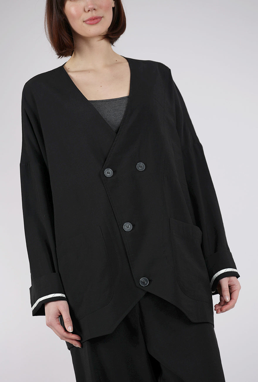 La Vaca Loca Estrellas Jacket, Old Black