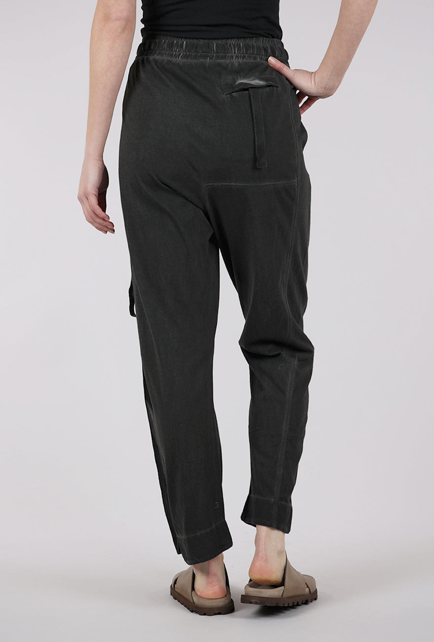 La Vaca Loca Milos Beribboned Pant, Cold Black