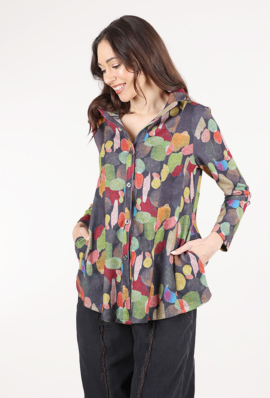 Trisha Tyler Just Dotty Jacket, Black Multi