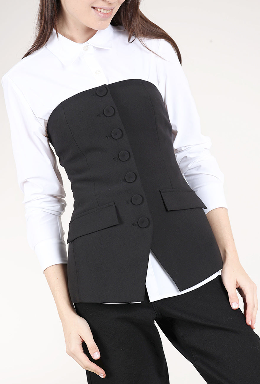 Favorite Daughter Dream Phoebe Bustier, Black