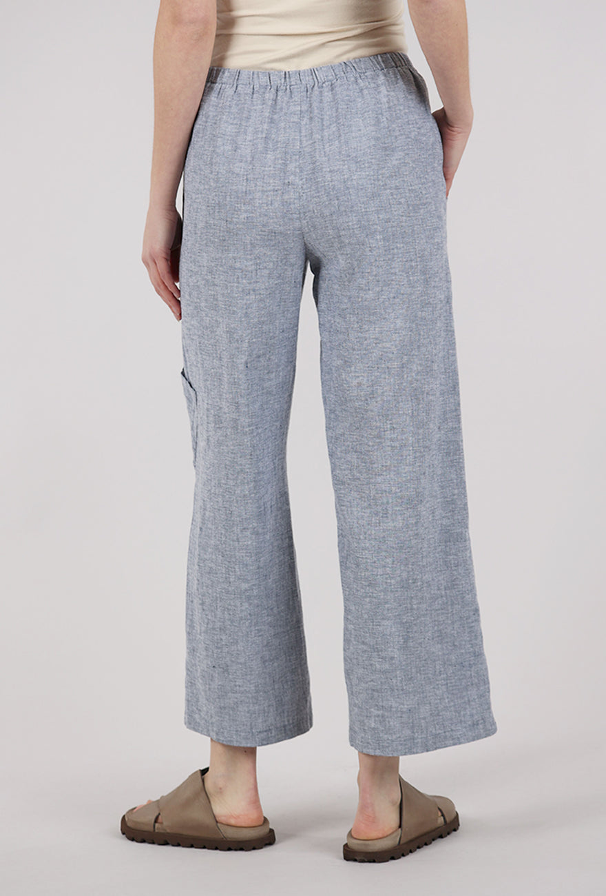 Habitat Summer Breeze Linen Pant, Indigo