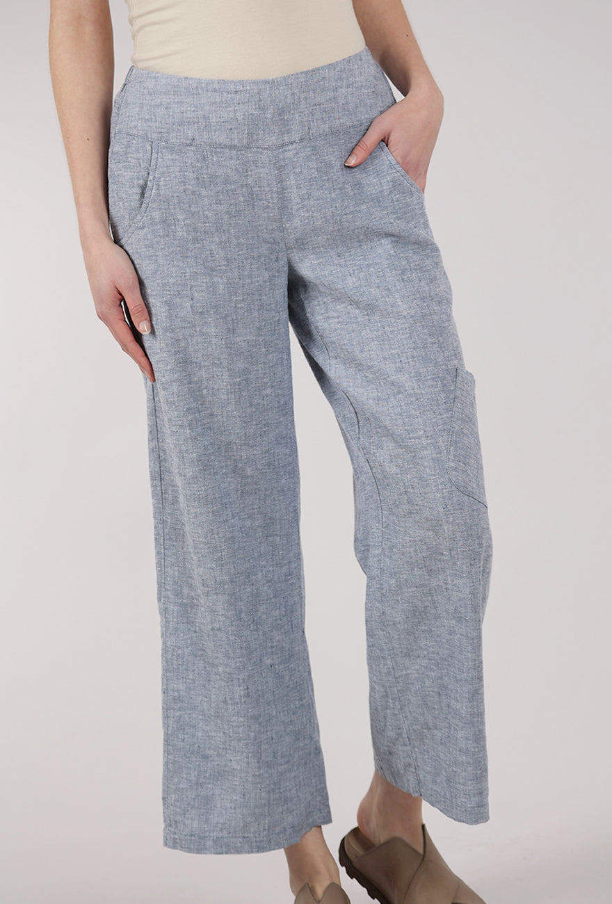 Habitat Summer Breeze Linen Pant, Indigo