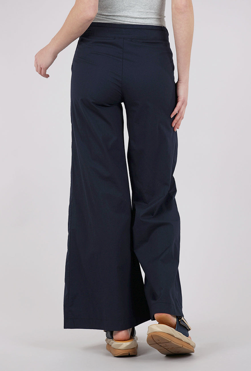Wearables by XCVI Terraced Wide Leg Pant, Navy