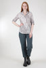 David Cline Roll-Up Sleeve Crinkle Shirt, Earth Print 