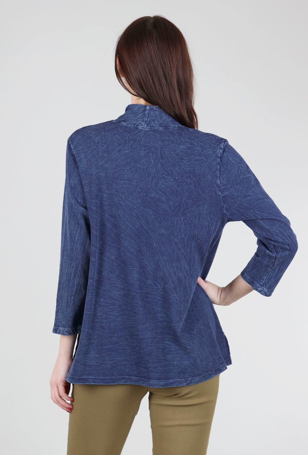 Jess & Jane French Terry Jacket, Denim
