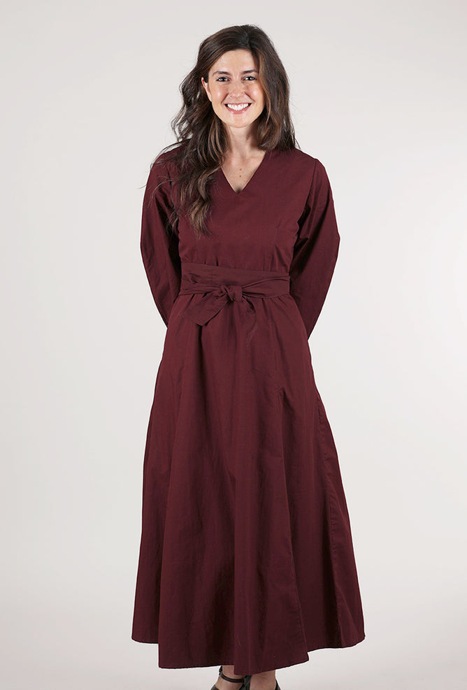 Bel Kazan Nora Dress, Oxblood