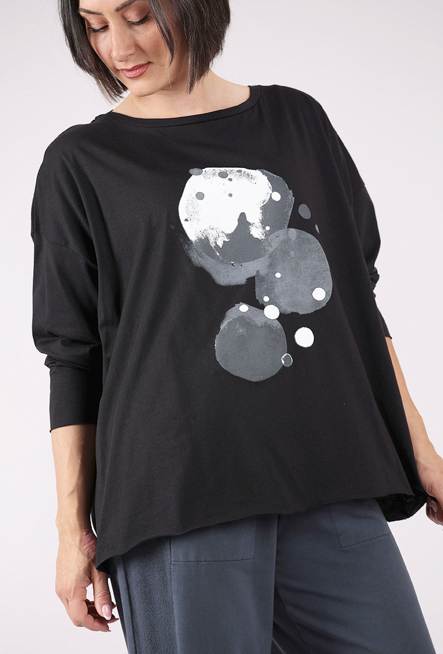 Planet Planets Tee, Black