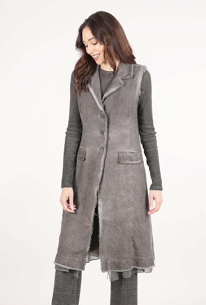Baci Silky Layer Vest, Espresso