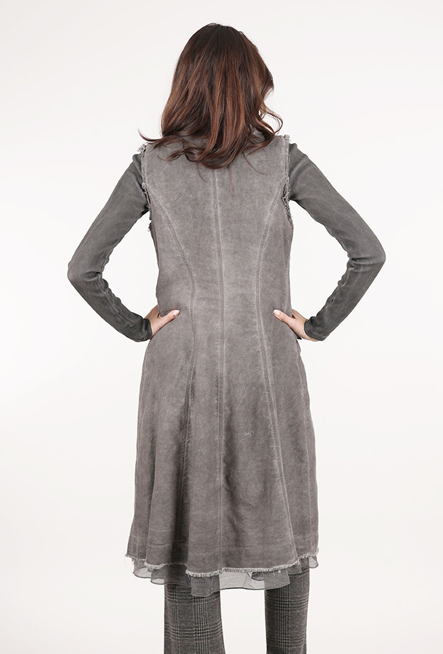 Baci Silky Layer Vest, Espresso