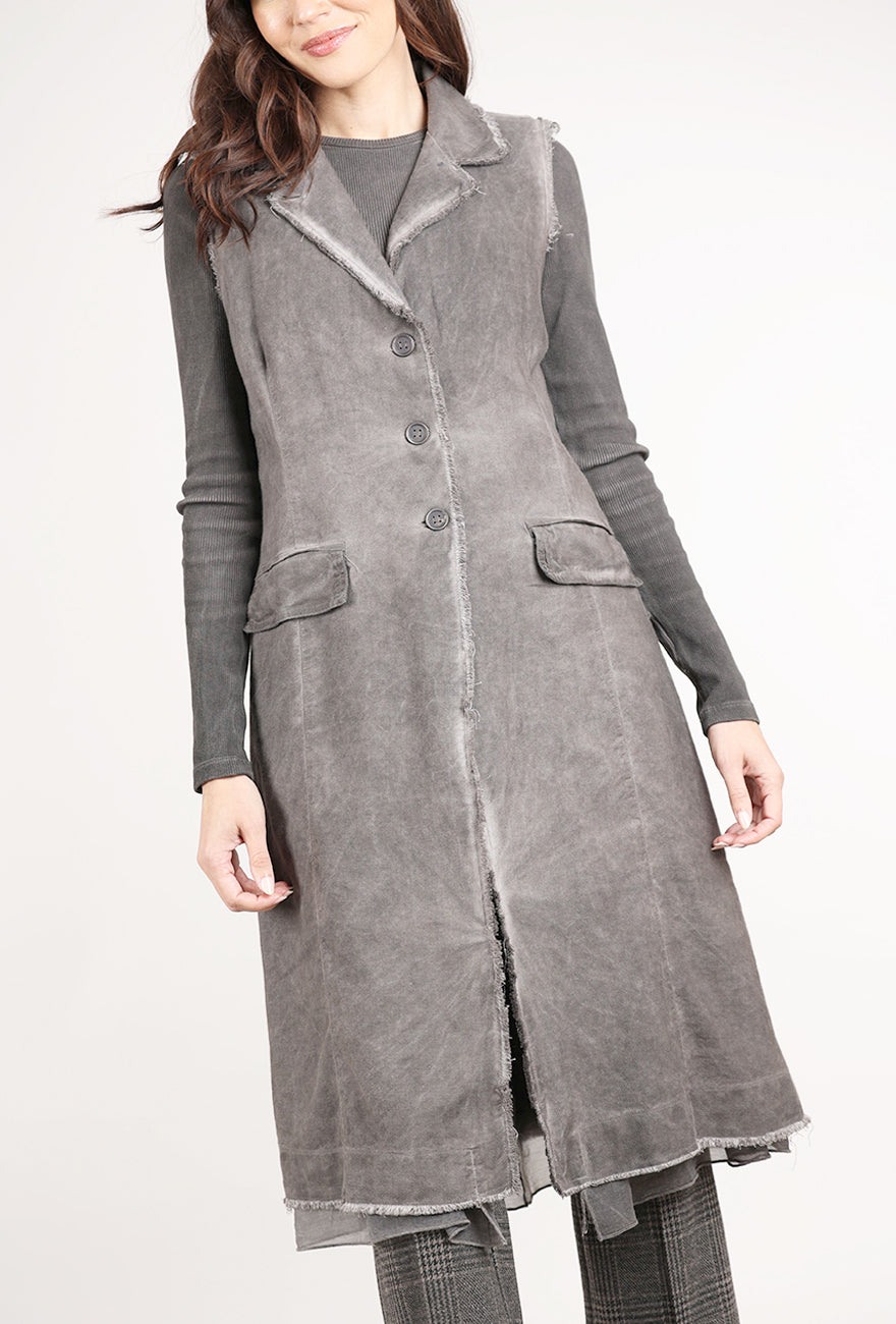 Baci Silky Layer Vest, Espresso