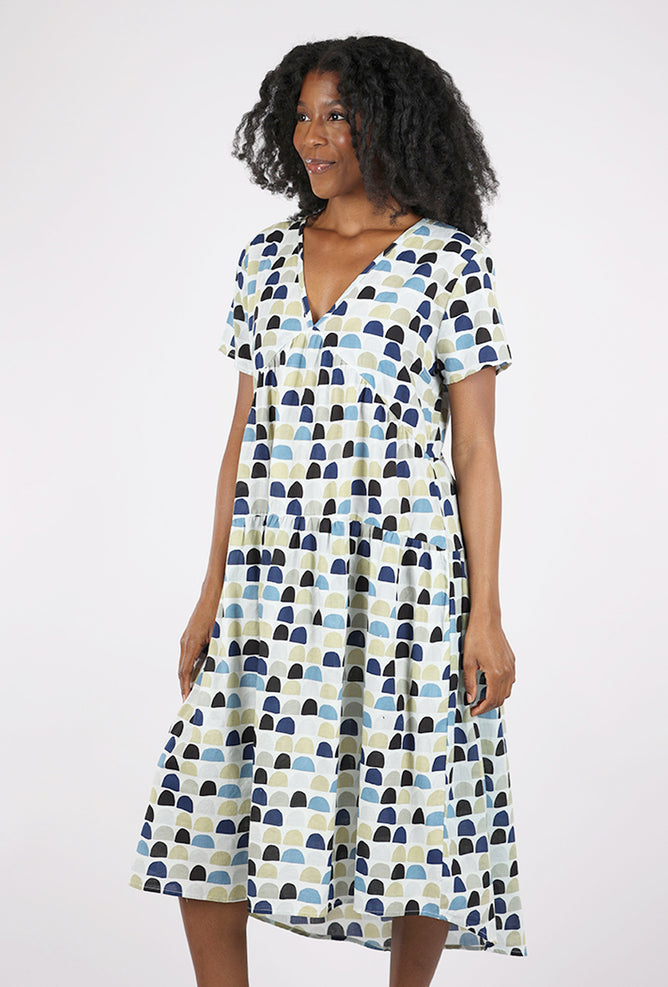 Tulip Carey Dress, Brady Print