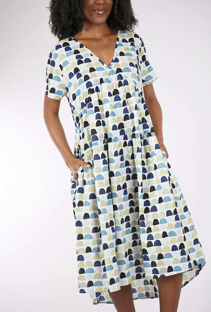 Tulip Carey Dress, Brady Print