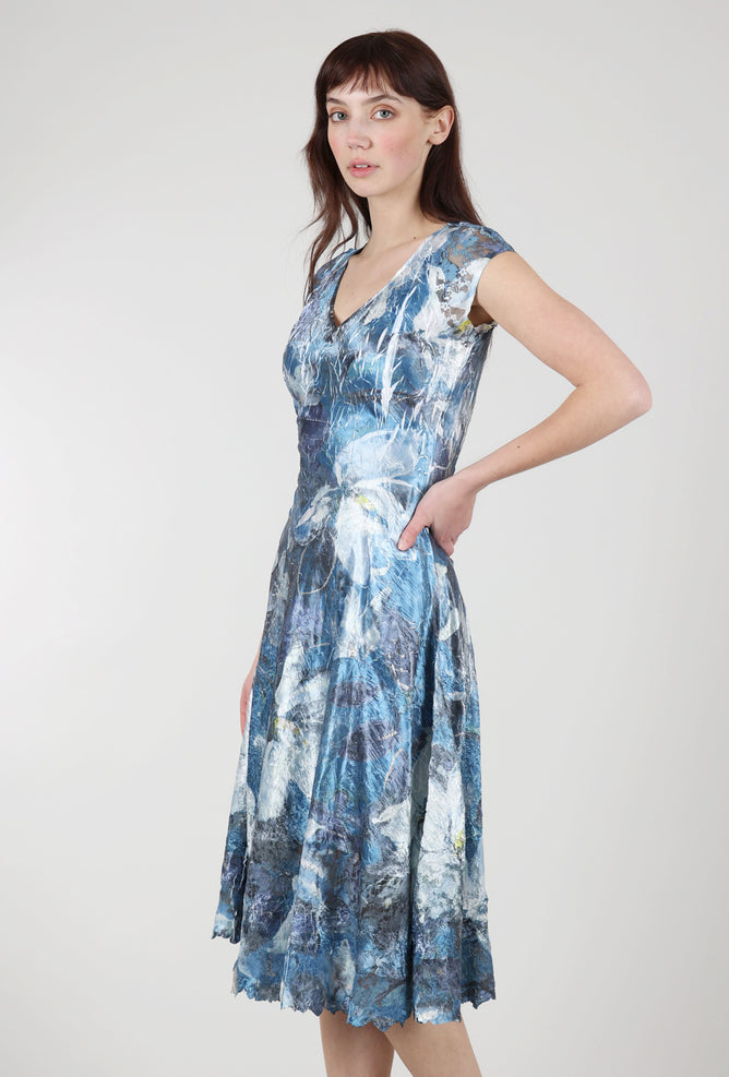 Komarov Misty Dress, White Magnolia