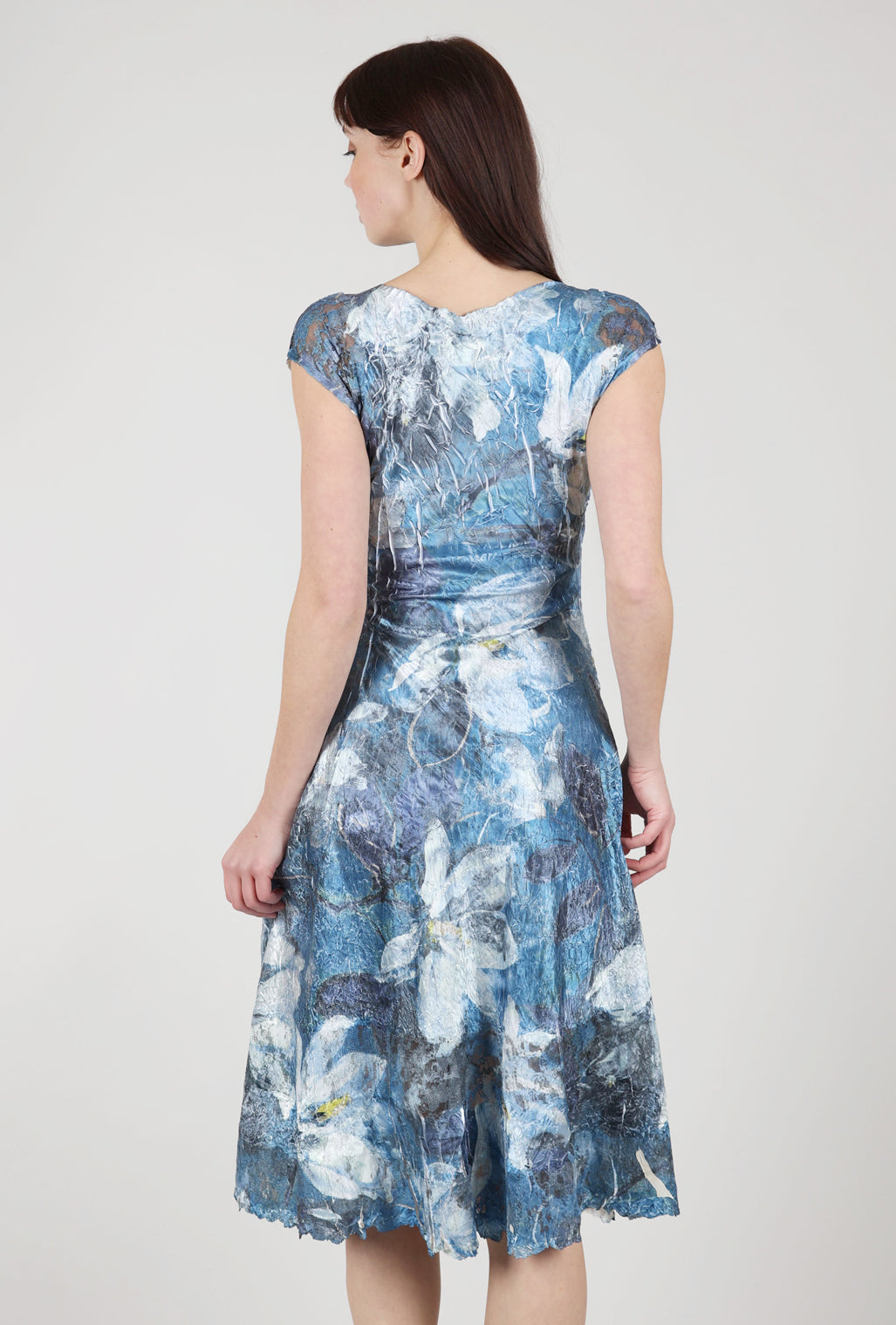 Komarov Misty Dress, White Magnolia
