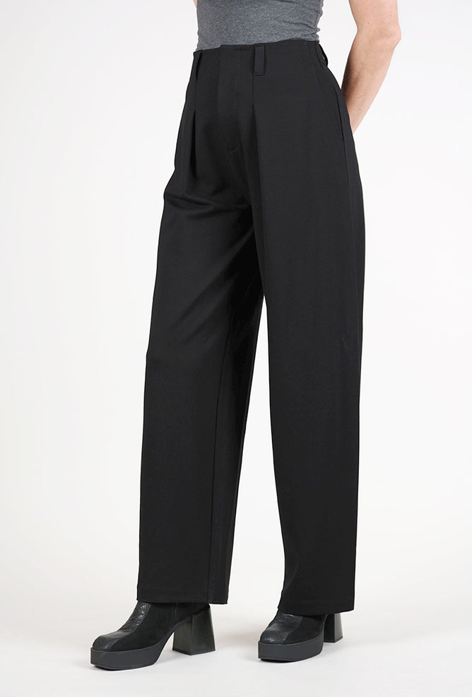 Eden Ponte Trouser, Black