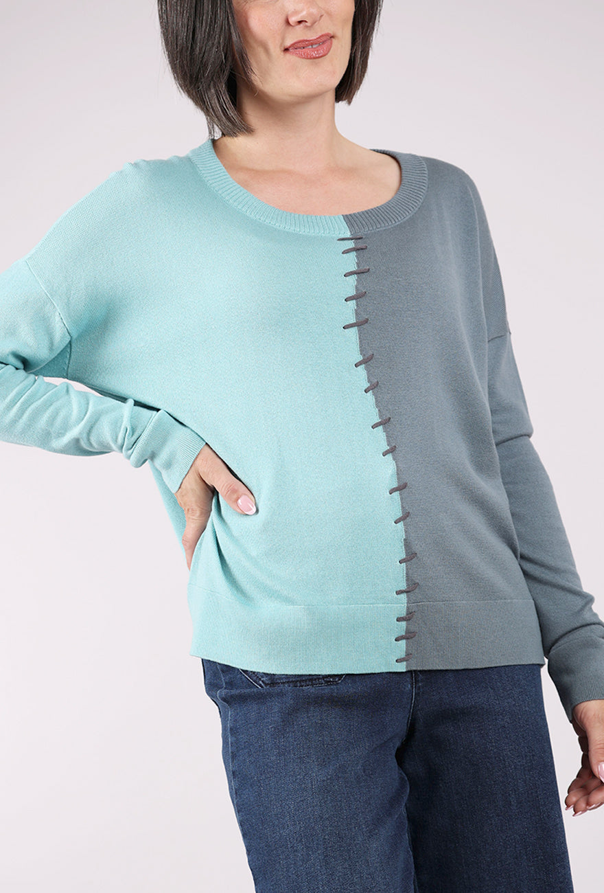 Planet Half Whipped Sweater, Haze/Vapor