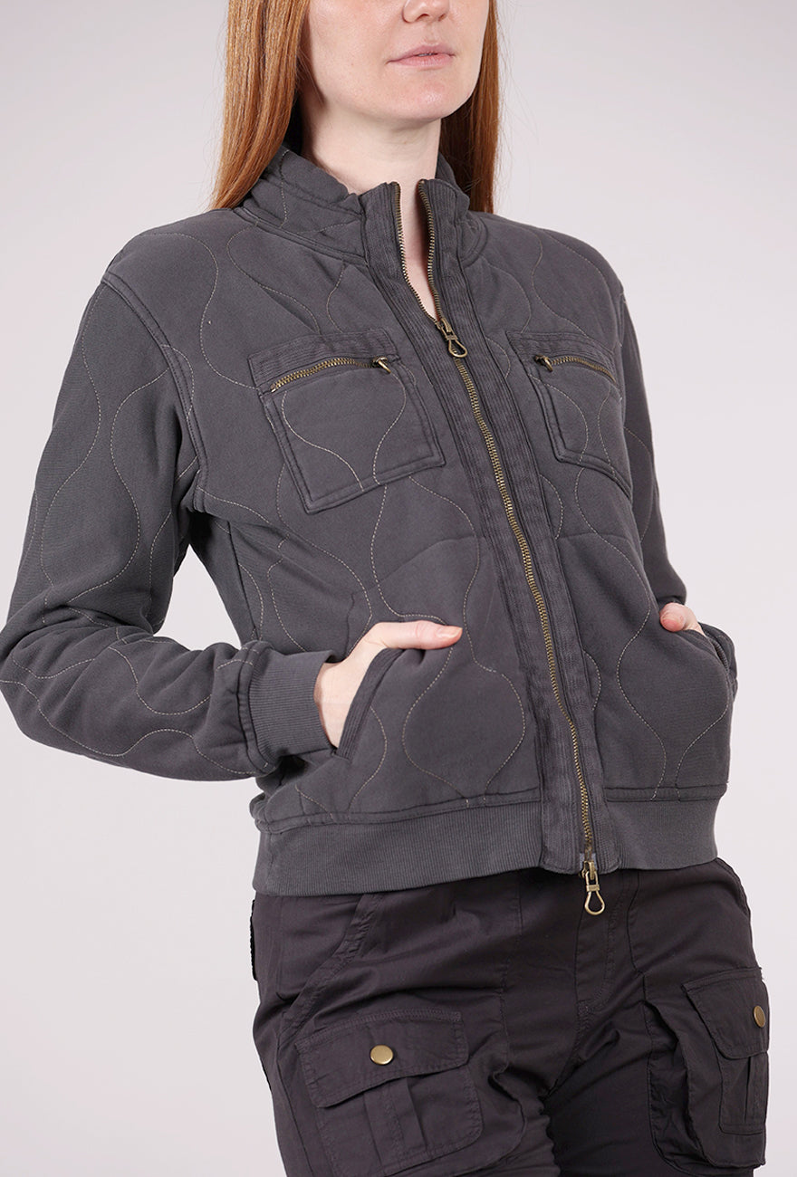 XCVI Osment Quilted Bomber, Ashlar