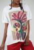 Rundholz Hand-Painted Swing Tee, White 