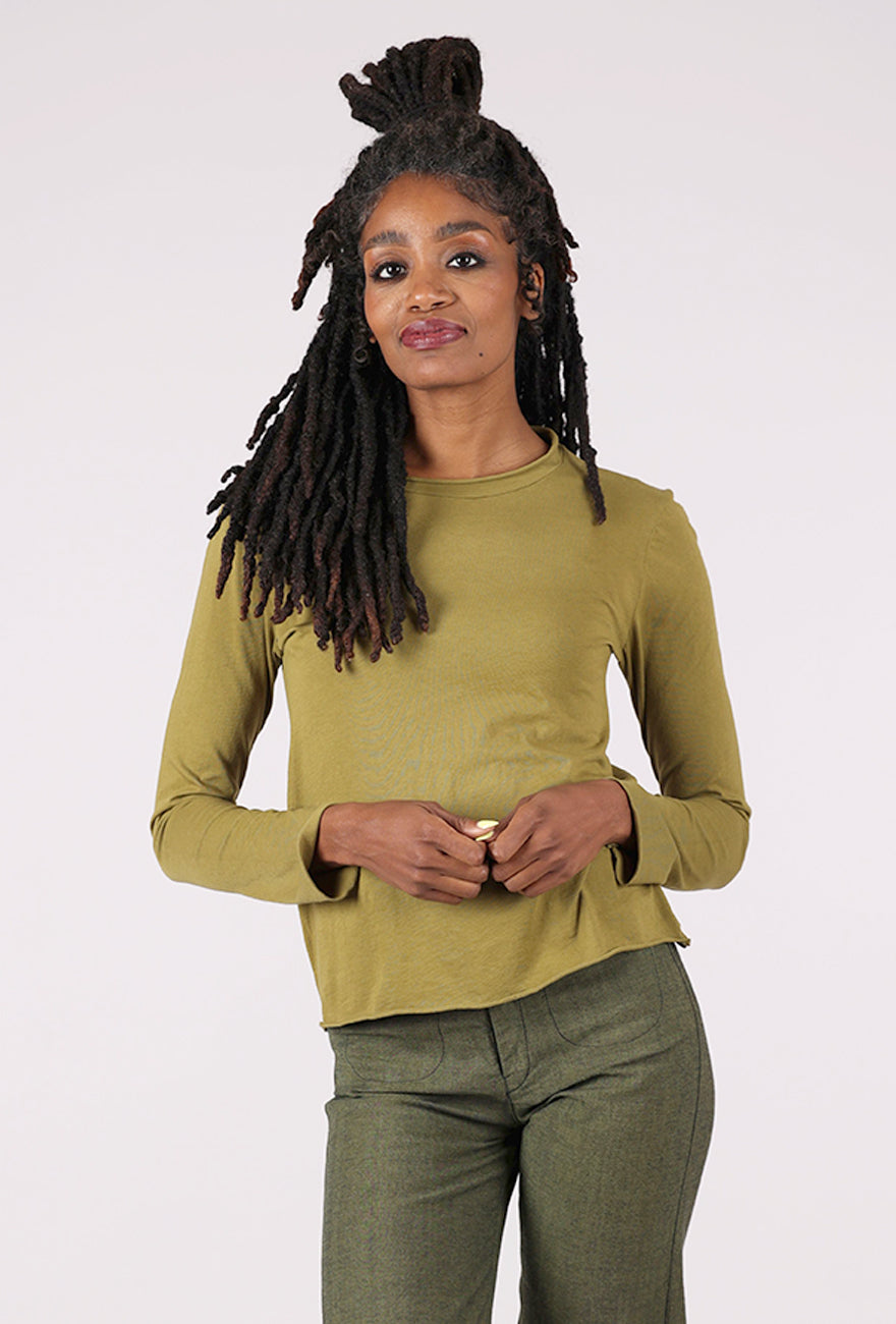 Prairie Underground L/S Barre Tee, Herb