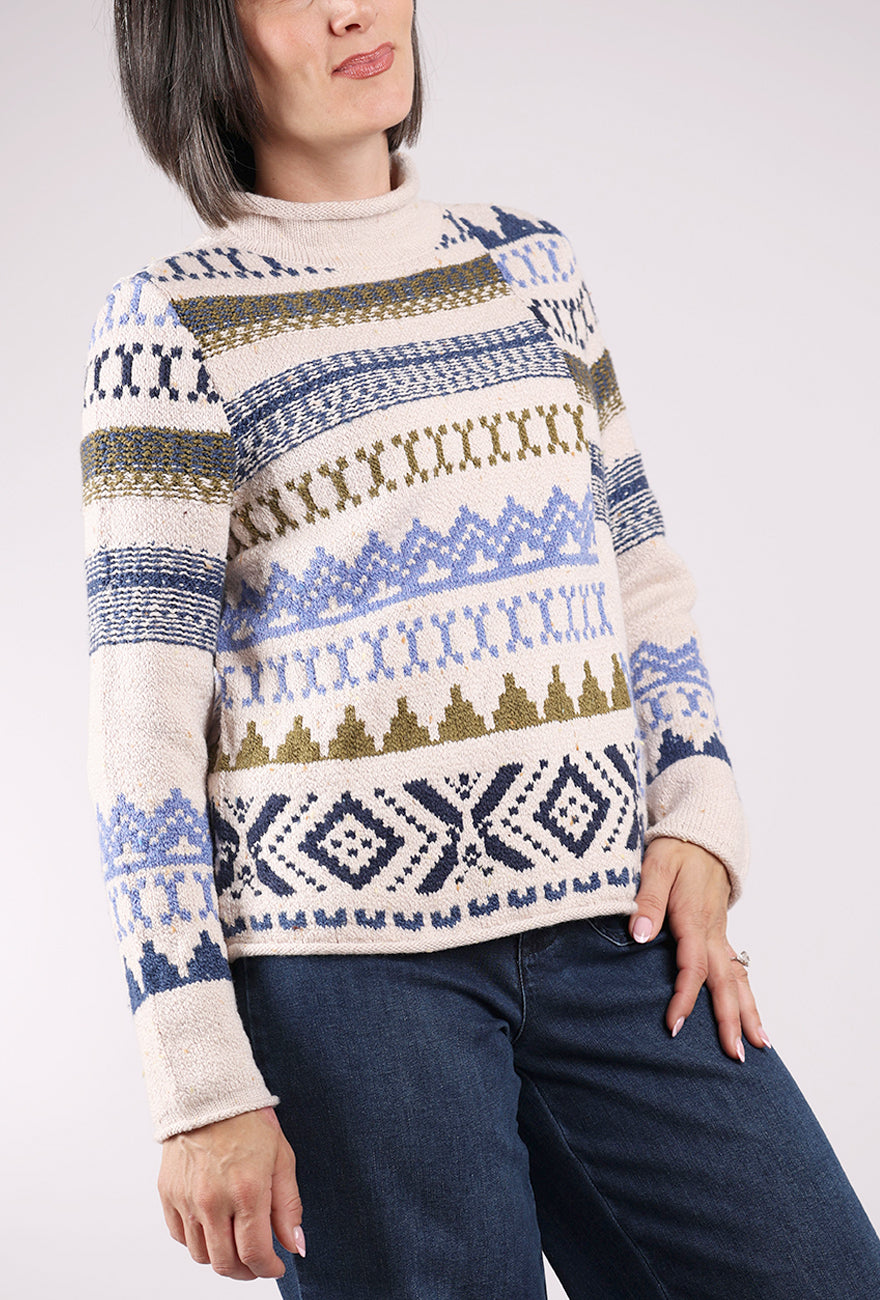 Habitat Chalet Snowdrift Sweater, Dove