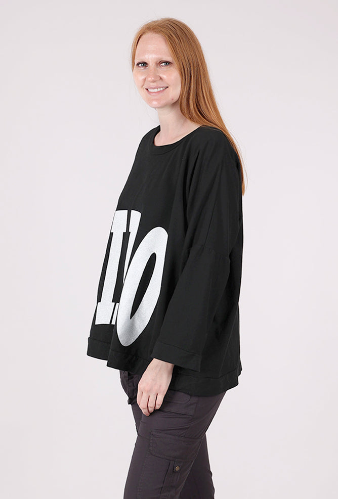 Me & Gee Ciao Sweatshirt, Black