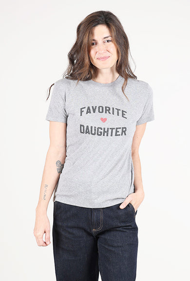 Favorite Daughter Favorite Daughter Tee, Heather Gray