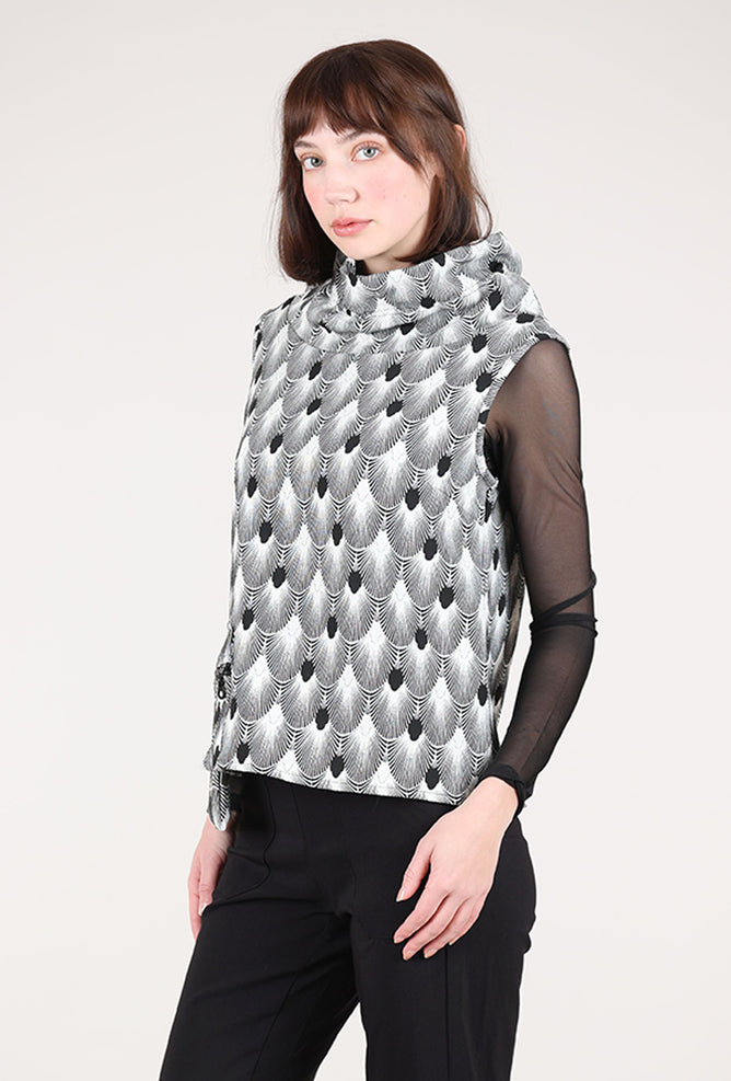 Kozan Aris Vest, Geisha Print