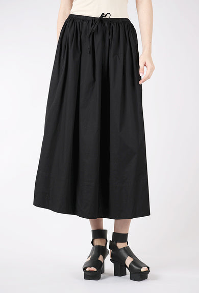 Pistola Noelle Poplin Maxi Skirt, Noir