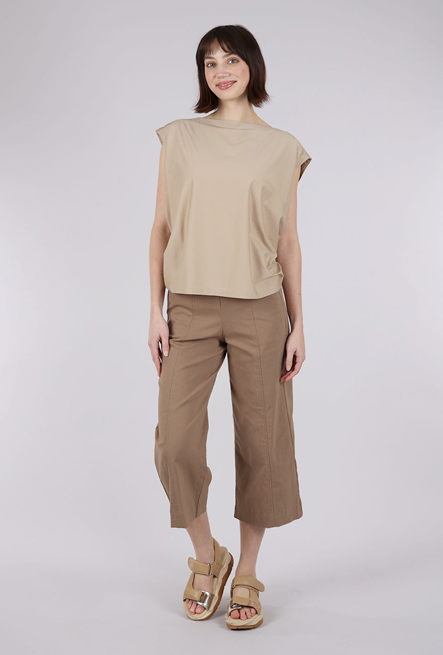 There-Elsewhere Tulip Tee, Nougat