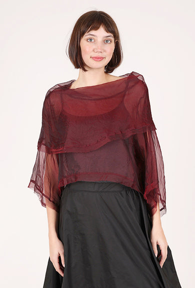 Planet Organza Jackie O Top, Port