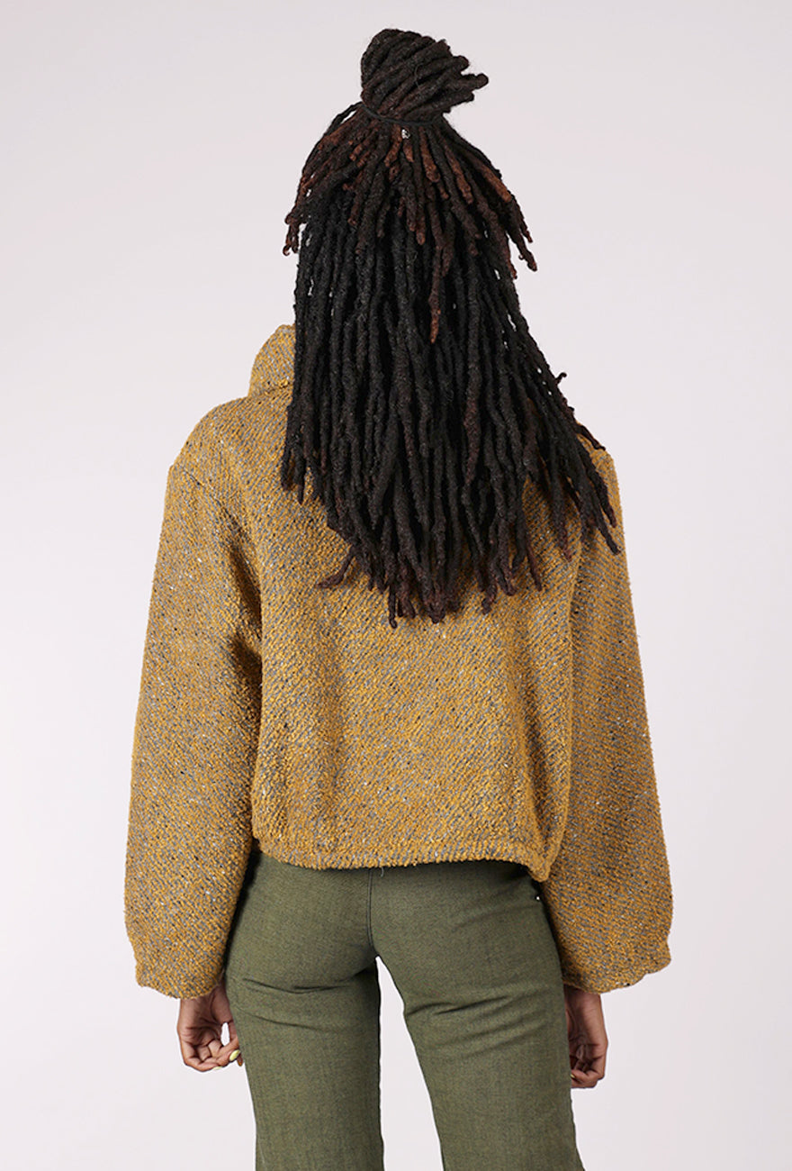 Lurdes Bergada Scarf Collar Jacket, Dijon