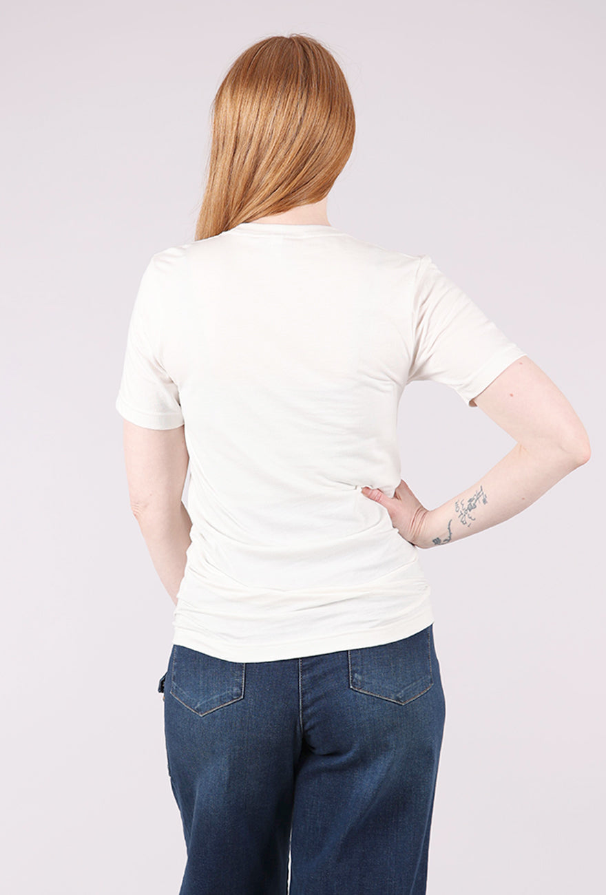 Joseph + Sue Cat's Meow Tee, White