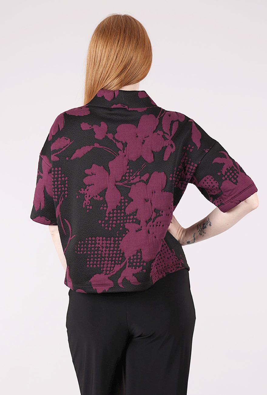 Chalet Melody Top, Sangria