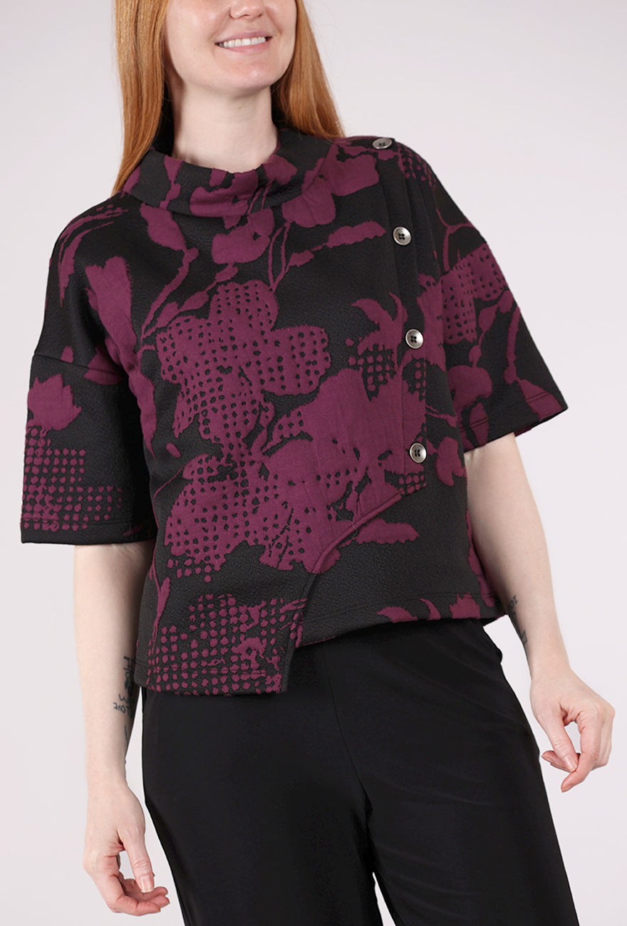 Chalet Melody Top, Sangria