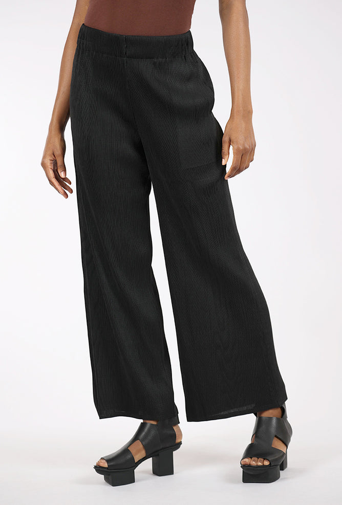Olivia by Habitat Parisian Pleats Occasion Pants, Black