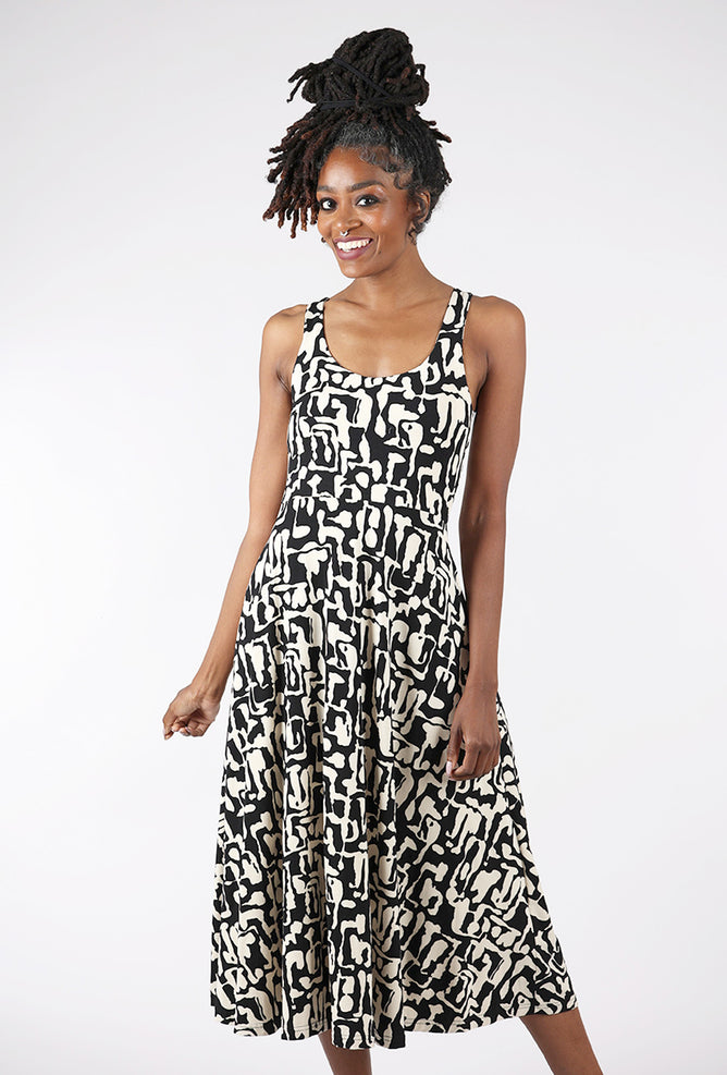 Bel Kazan Sofi Dress, Cream Sahara