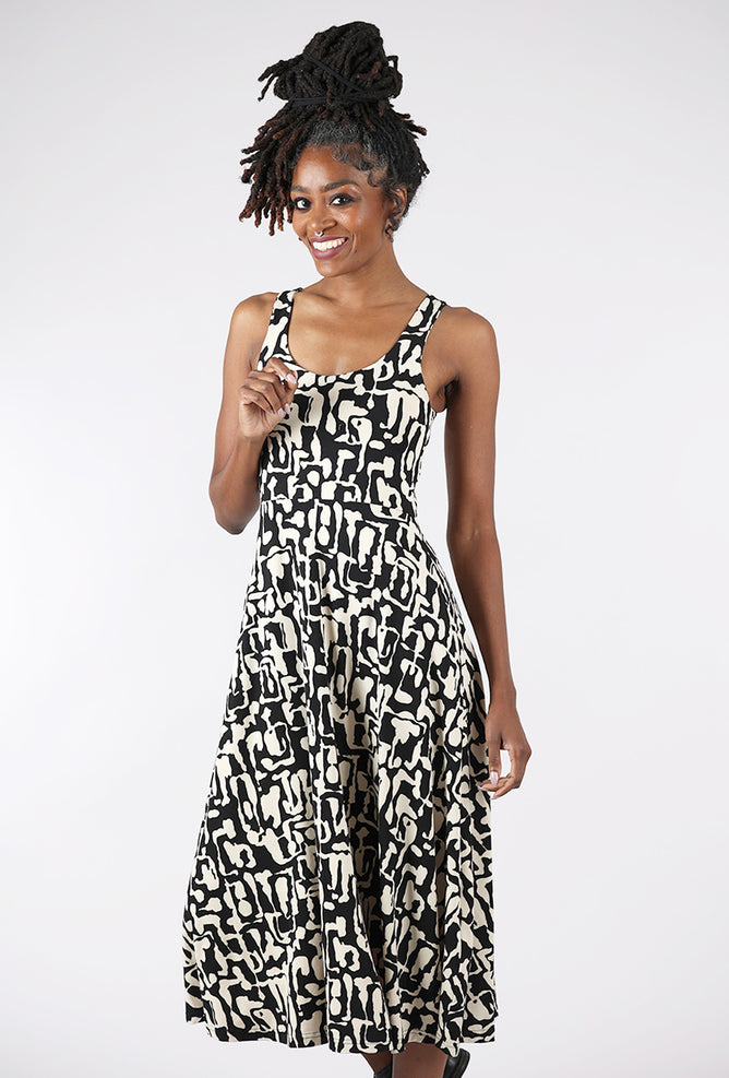 Bel Kazan Sofi Dress, Cream Sahara