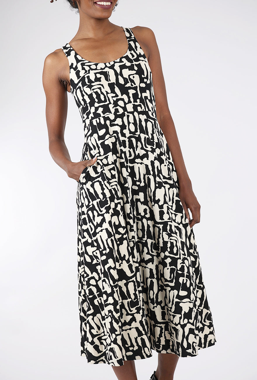 Bel Kazan Sofi Dress, Cream Sahara