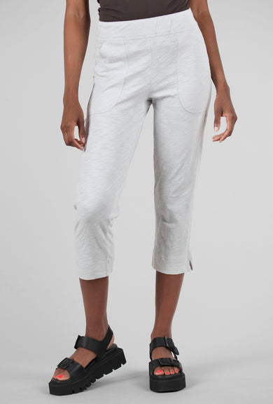 Escape by Habitat Cotton Slub Pocket Capri, Dune