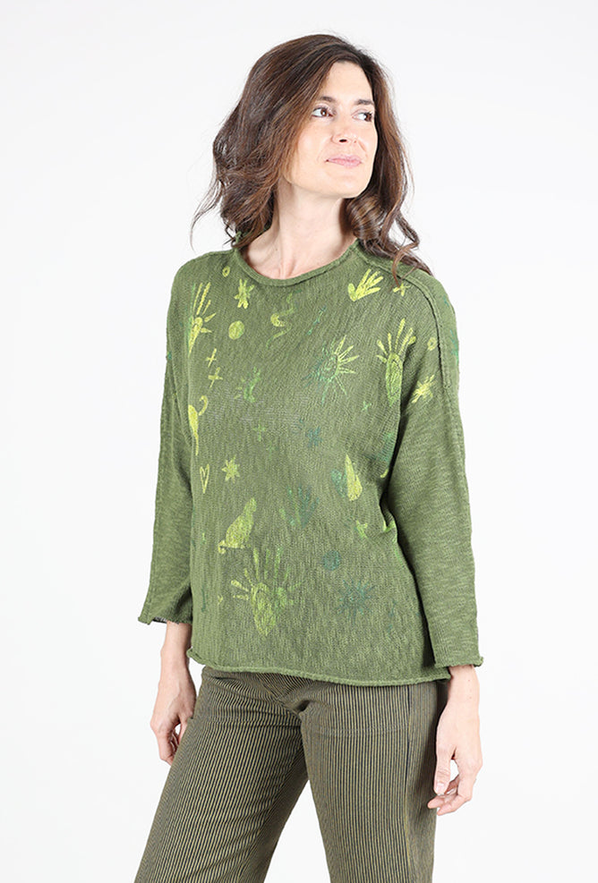 Paper Temples RBG Mock Pullover