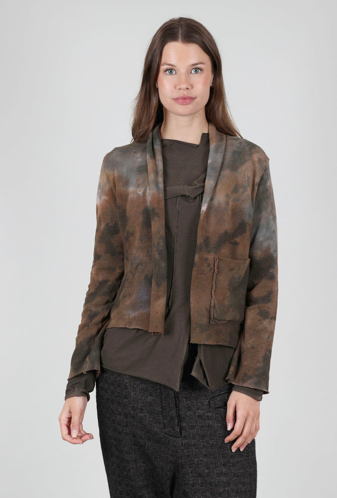 Heyne Bogut Cozy Crop Cardie, Khaki