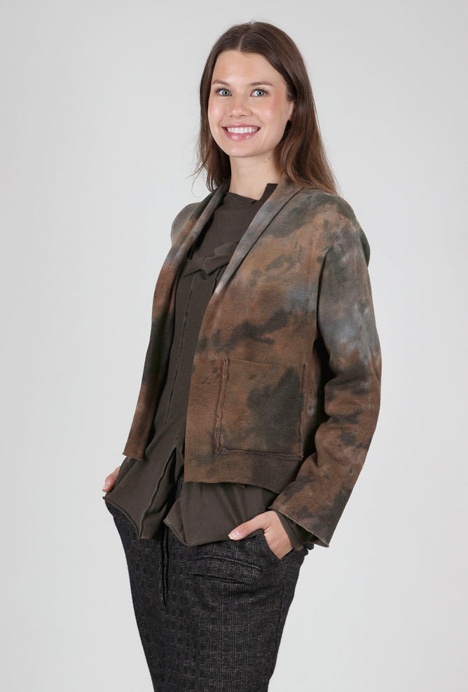 Heyne Bogut Cozy Crop Cardie, Khaki